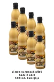 Limon Sarımsak Kürü 8 x 500 ml Cam Şişe  100 El Yapımı - 1