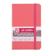 Talens Art Creation Sketch Book 9x14cm 140gr 80yp Sert Kapak Eskiz Defteri Somon/ RT9314311M - 1