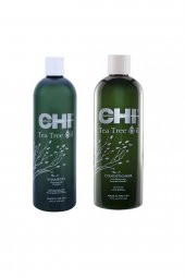 Chi Tea Tree Oil Parabensiz Şampuan 739ML+Saç Kremi 739ML - 1
