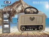 Everton Rt-554  Bluetooth Fm-Usb-Tf-Aux Şarjlı Nostaljik Radyo - 1