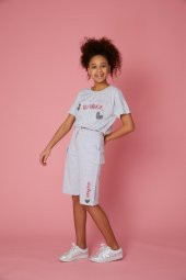 Littlestar Kız Çocuk Bermuda Şort - 4