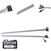 Ropcomp Power, Reset Butonu, HDD İşlem Led Işıklı PC ATX Anakart Bağlantı Kablosu - 2