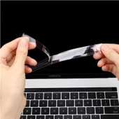 MacBook Pro Touch Bar Koruyucu Jelatin Film A1706 A1989 A2159 A1707 A1990 Çizilme Önleyici thumbnail 1