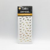 Kuşlar Metalik Tırnak Sticker, Nail Sticker, Nail Art thumbnail 3