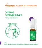 Vitago D3 Vitamini,K2 İçeren Oral Sprey - 5