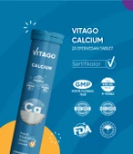 Vitago Prokalsiyum, Vitamin D,Vitamin K2 Efervesan Tablet - 4