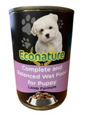 Econature Puppy Lamb Kuzu Etli Yavru Köpek Konservesi 400 Gr - 1