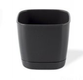 Siyah Dekoratif Saksı-5 Adet - 1