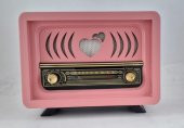 Otantik Çarşı Nostaljik Radyo Pembe Renk  Aşiyan 2 - 2