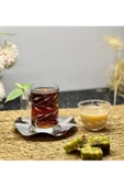Eslim 18 PARÇA ÇAY FİNCAN BARDAĞI VE MIRRA SETİ - 2