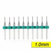 Dremel İçin 10 Parça 1.00 Mm Karbür Delme Mikro Matkap Ucu - 2