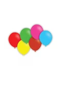 Vatan Bayrak Tek Renk Balon Turuncu (100'Lü) - 1