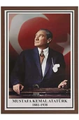 Panda Mdf Çerçeveli Atatürk Portresi 50*70 - 1