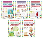 Martı 3 Yaş Aktivite Kitaplarım Seti 5 Kitap - 1