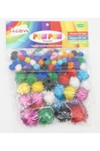 Ticon Ponpon (10-20-30mm) Metalik Karışık - 1