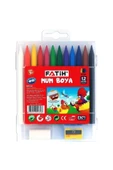 Fatih Mum Pastel Boya Polymer Crayons 12 Renk 50130/f - 12'li Paket - 1