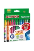 Alpıno Maxi Keçeli Kalem 12li Ar-06 - 1