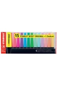 Stabilo Fosforlu Kalem Boss Orıgınal 15 Li Set 7015-01 - 1