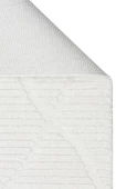 Terazzo Koleksiyonu Hav Toz Vermez Etnik Modern Desenli Yumuşak Halı TRZ07 Beyaz - 4
