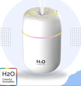 Ortam Nemlendirici Araç İçi Ev Ofis Rgb Renkli Işıklı Buhar makinası - 4