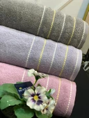 NİVEMESHOME 104 SAHRA GRİ YÜZ HAVLUSU NURPAK - 4