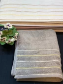 NİVEMESHOME 104 SAHRA GRİ YÜZ HAVLUSU NURPAK - 5