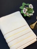 NİVEMESHOME 104 SAHRA BEYAZ YÜZ HAVLUSU NURPAK - 2