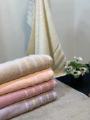 NİVEMESHOME 104 SAHRA PEMBE YÜZ HAVLUSU NURPAK - 2