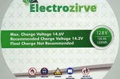 Electro Zirve 12.8V 100Ah Lityum Akü (LifePO4) - 4