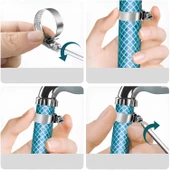 Hortum Kelepçesi Tork Ayarlı 22x36 mm Paslanmaz Çelik Boru Metal Kelepçe Ayarlanabilir klips 5 ADET - 5