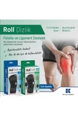 ROLL PATELLA VE LİGAMENT DESTEKLİ AYARLANABİLİR BEDENLİ CIRTLI DİZLİK - 3