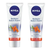 Nivea Besleyici Bakım El Kremi Deniz İğdesi 75 ml 2 ADET - 2