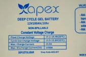 12V 100Ah Jel Akü Apex - 3