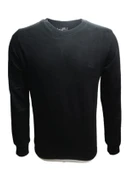 Rey Polo R02706 Erkek Basic Selanik Sıfır Yaka Sweatshirt thumbnail 5