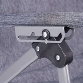 Trono 3 Katlanabilir Kamp Sandalyesi - Orcamp - Kademeli - Gri thumbnail 3