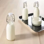 SUMUHOME KORKEN CAM SU ŞİŞESİ YAĞDANLIK SÜRAHİ 15 CL 3 ADET - 4