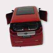 Çek Bırak Metal Araba Sesli Işıklı - Kırmızı - 4