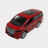 Çek Bırak Metal Araba Sesli Işıklı - Kırmızı - 1