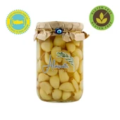Alaçatı Naturel Doğal Sarımsak Turşusu 660cc Süzme 300 g e - 1