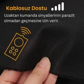 BEYLİNİ Hoparlör Kumaşı Airfile Örgülü Toz Engelleyici Kızılötesi Sinyalleri Engellemez 3D Akustik (50x150) - 5