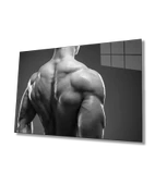 Spor Fıtnes Dekoratif ve Modern Cam Tablo   Sports Fitness - 1