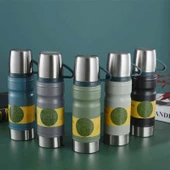 Kapris Çelik 3lü Termos Seti 680 ml Beyaz Kap-290 - 6