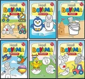 Neşeli Boyama 4-5 Yaş (6 Kitap) - 1