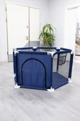 Kolay Kurulum Güvenli Bebek Ve Çocuk Oyun Alanı Oyun Parkı Dayanıklı Taşınabilir 130x115 Cm - 1