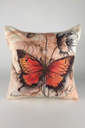 Kelebek Kırlent Kılıfı-40 - 1