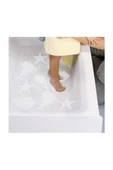 18 Adet Bebek Banyo , Lavabo Duş Küvet Ve Islak Zemin Için Kaydırmaz Bant Beyaz Bebek Güvenlik - 2