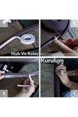 9,2 m Kenar Koruma ve 8 Adet Köşe Koruyucu ve 3 m Bant Esnek Yumuşak Darbe Engelleyici - 5