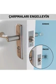 6 Adet Yapışkanlı İz Bırakmaz Silikon Kapı Tamponu Kapı Stoperi Çok Amaçlı Kullanım Mobilya Koruma thumbnail 8