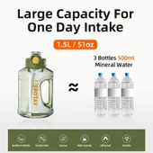 Shotay Carboy Su Matarası Tritan Mor1500Ml - 11