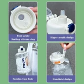 Shotay Carboy Su Matarası Tritan Mor1500Ml - 6